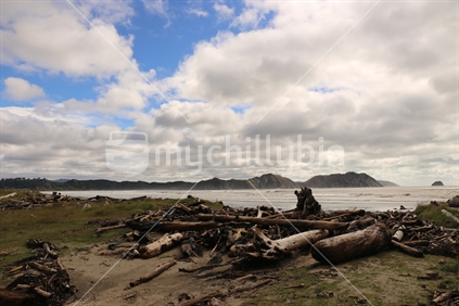 Tolaga Bay after cyclone Pam, East Cape