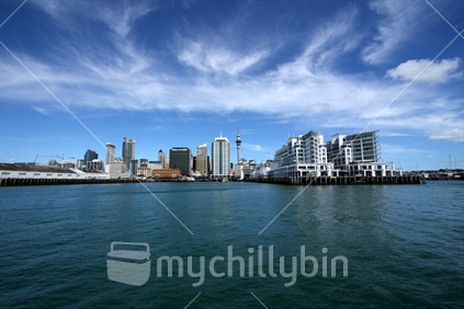 Auckland city skyline 