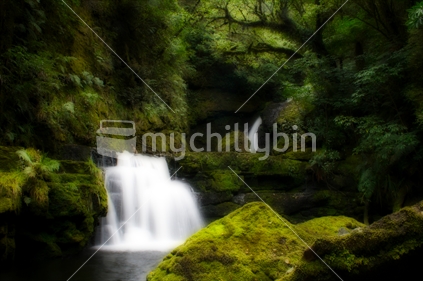 Maclean Falls (lower), Catlins