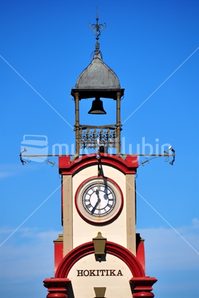 Hokitika town clock