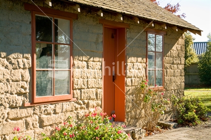Historical cob cottage at Amberley