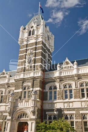 Dunedin''s old Prison and Courthouse building