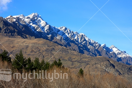 The Remarkables, from Lake Whakatipu, Queenstown