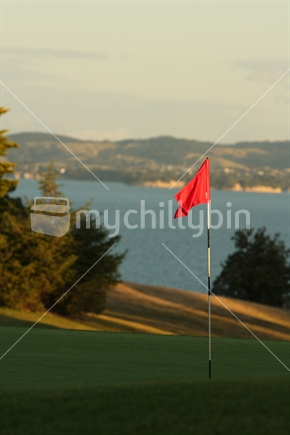 Golf flag, New Zealand
