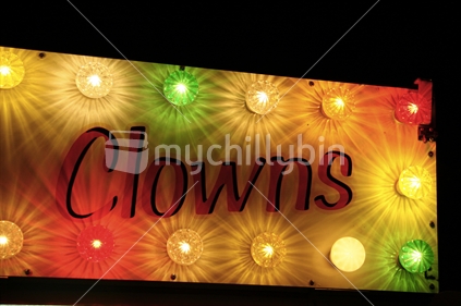 clowns sign