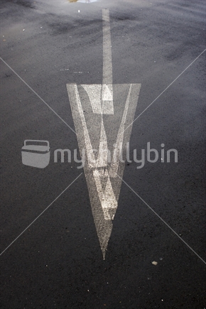 road markings