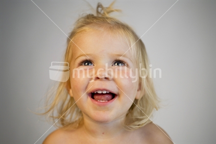 Happy young child