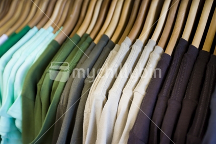 coloured T shirts