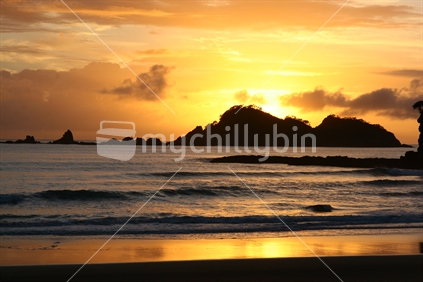 sunrise, Moureeses Bay