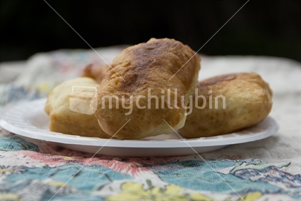 Plate of Maori fried bread