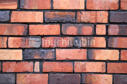 Red brick wall
