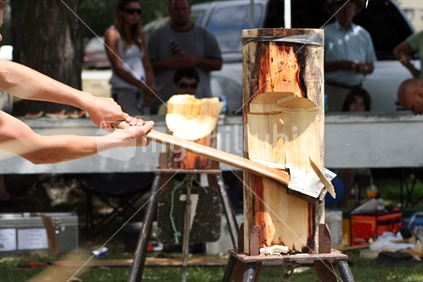 Woodchopping at the A&P Show