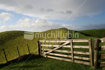 Farm Fence and Gate