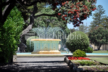 Tom Parker Fountain, Marine Parade, Napier