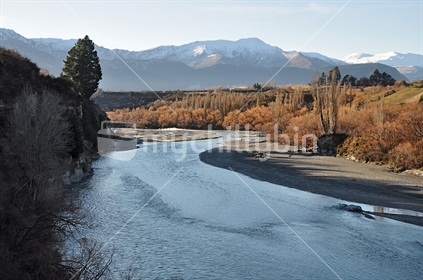 The Lower Shotover River