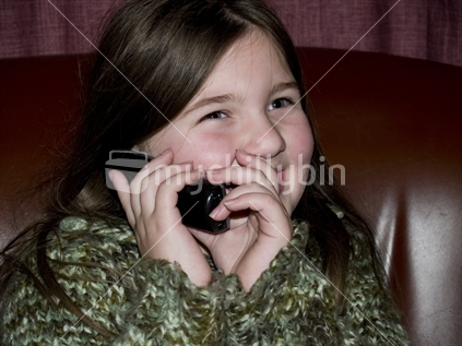 Girl on Phone