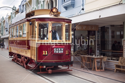 The Christchurch City Tram tour back up and running (2014)