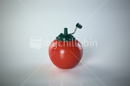 Tomato shaped sauce bottle