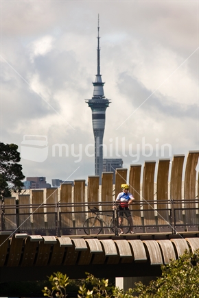 Cycling in Auckland, New Zealand