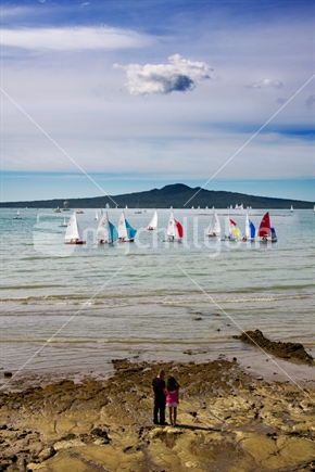 Sailing on Auckland Harbour