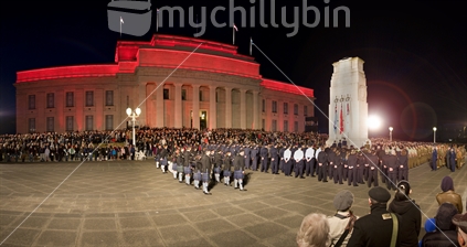 ANZAC Day Ceremony, Auckland, 2012, 