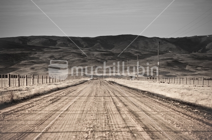 Deserted road