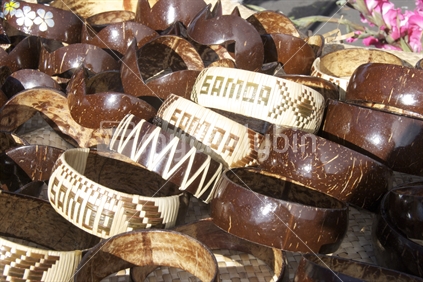 Bracelets at Otara Markets, New Zealand