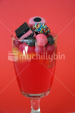 Jelly and lolly treat