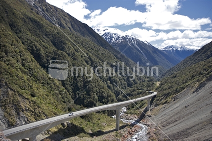 New Zealand's Arthurs Pass Viaduct.