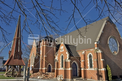 Chinese Methodist church damage 2010 Christchurch earthquake.