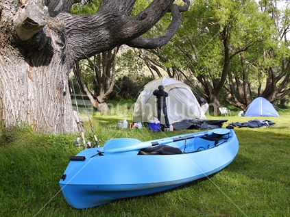 Camping at Lake Pearson