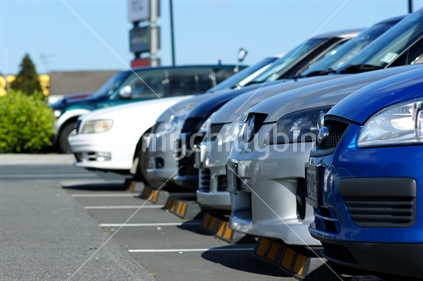 The Car Park at the shops.