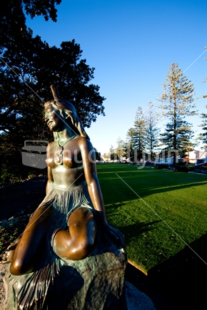Statue of Pania Of The Reef, Napier, New Zealand