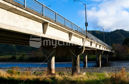 Bridge, Hutt River, New Zealand