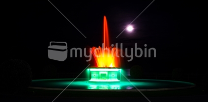 Fountain By Night, Napier 