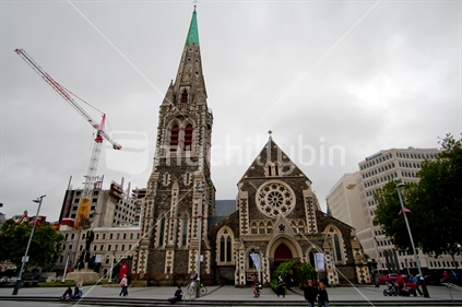Church Exterior, Cathedral Square, Christchurch
