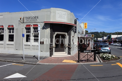 Jackson Street at Queen Street, Petone, Wellington