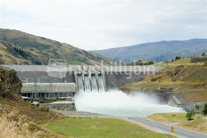 Clyde Dam Spillway, Central Otago, New Zealand