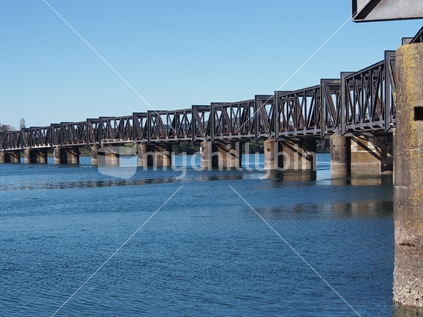 Tauranga rail bridge.