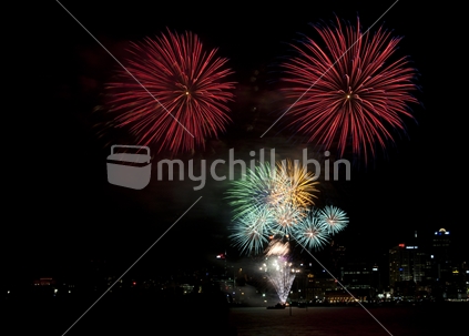 Auckland fireworks display