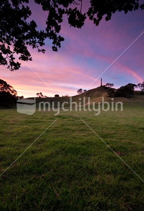 One Tree Hill at Sunset