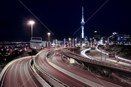 Auckland's Spaghetti Junction Motorway