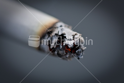Burning cigarette