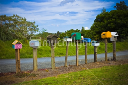 Many Mailboxes, Northland, New Zealand