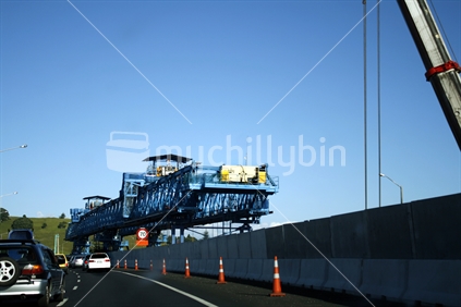 Upgrade on Auckland motorway.