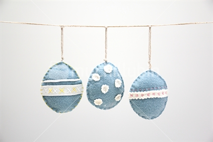 Blue Easter Egg Decorations