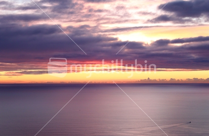 Mount Maunganui at sunrise, New Zealand