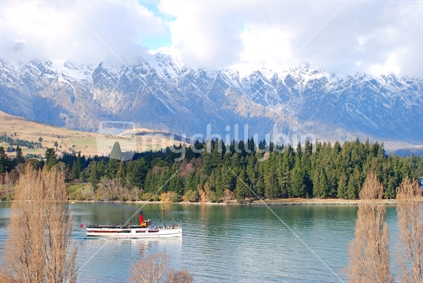 Lake Wakatipu with the Remarkables in the background