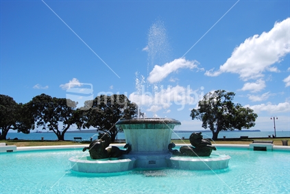 The Mission Bay Fountain, Auckland