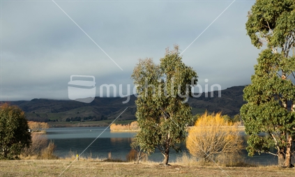 Lake Dunstan near Cromwell in Central Otago  